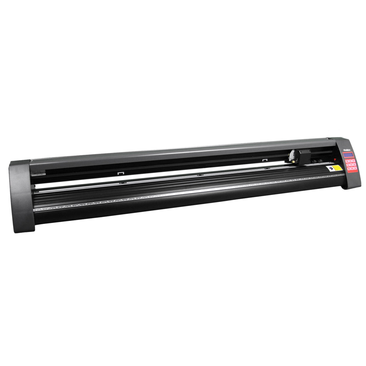 Plotter de découpe vinyle noir de 151 cm avec rouleau, conçu pour des découpes précises, idéal pour les projets créatifs