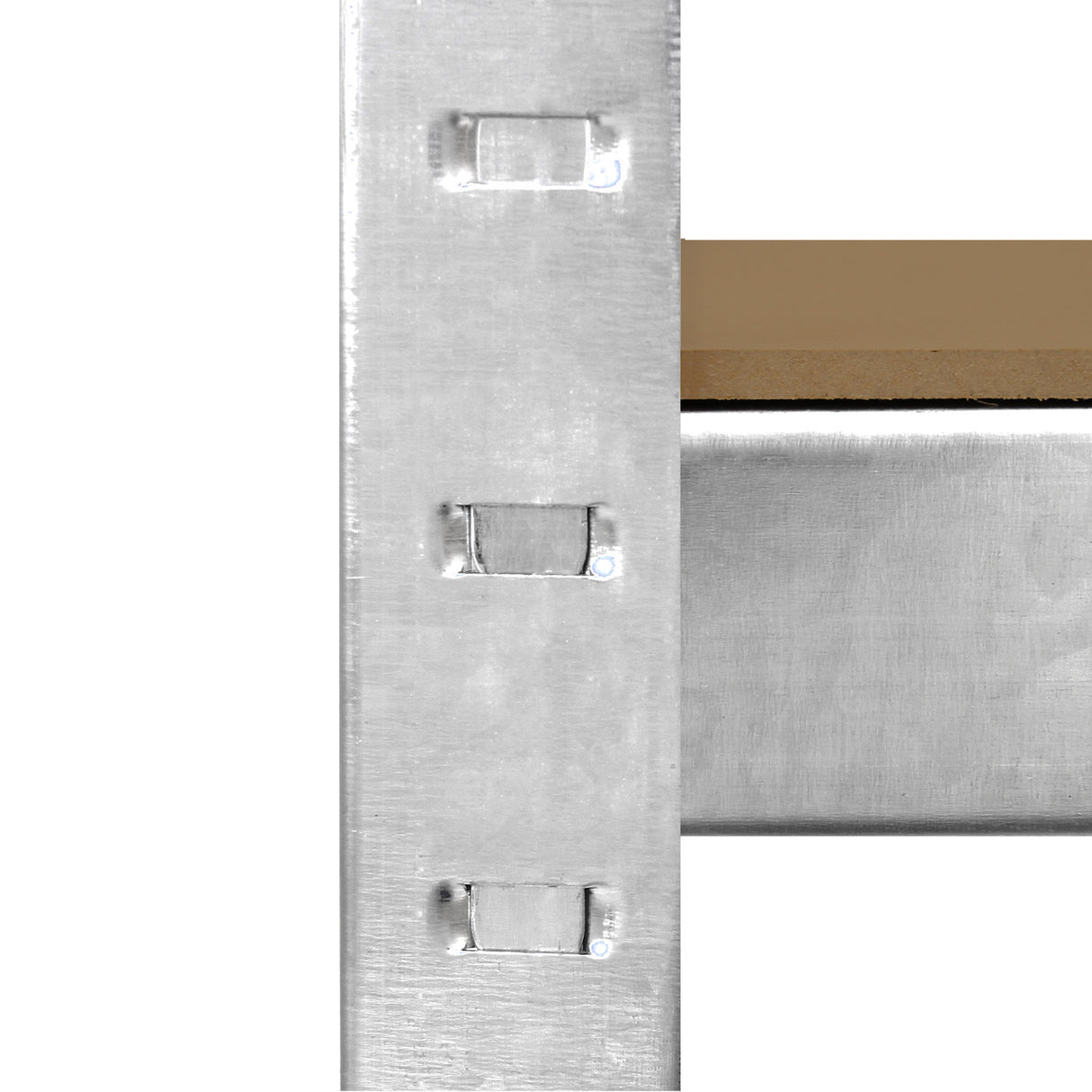 Monster Racking - 3 Rayonnages E-Rax en Acier Gris 90cm x 40cm x 180cm