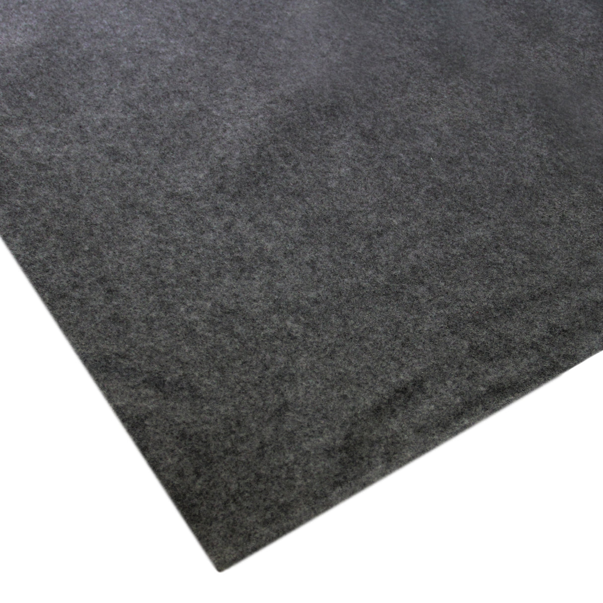 Doublure intérieure en feutre gris anthracite, texture douce et uniforme, idéale pour l'isolation et l'esthétique d'un campervan