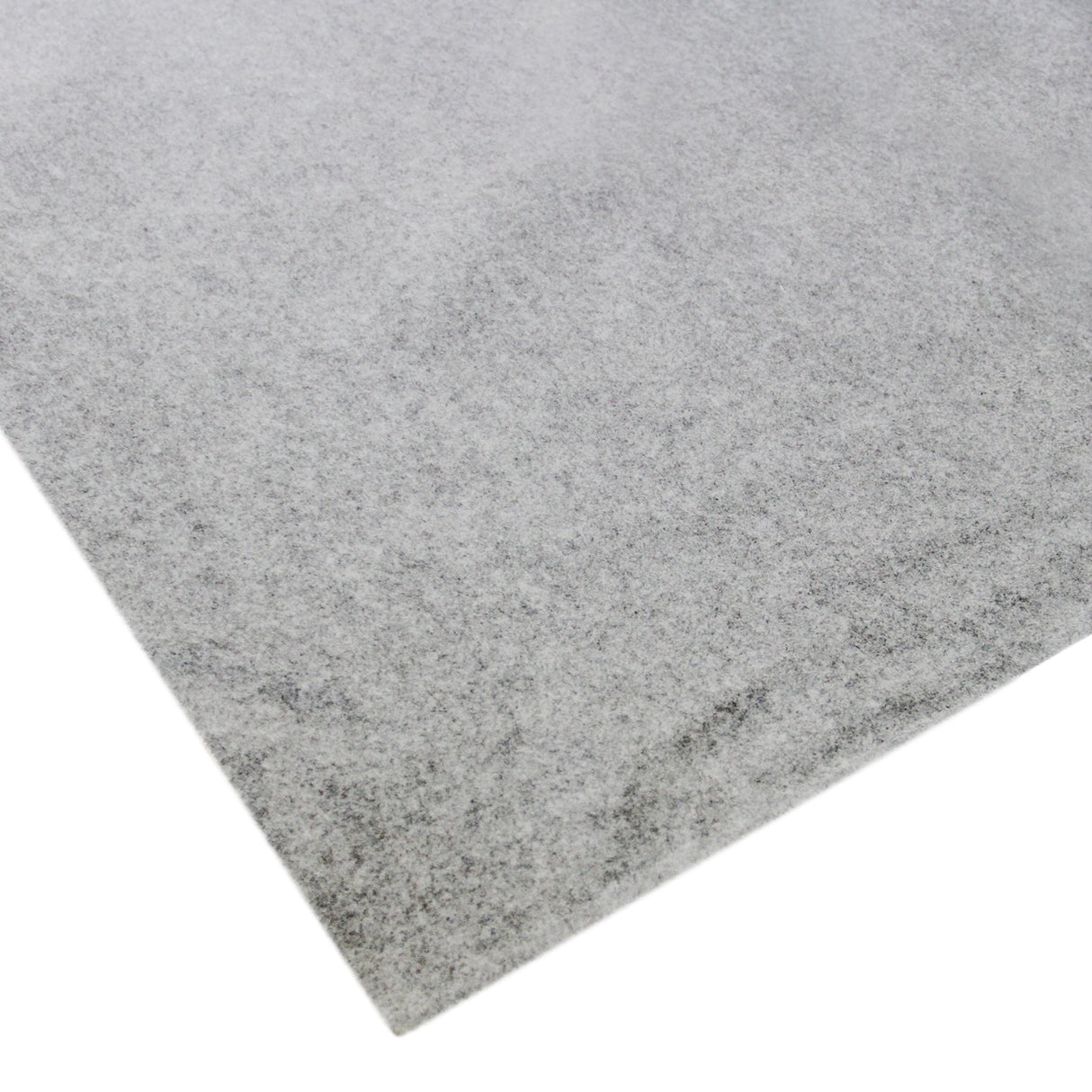 Doublure intérieure en feutre gris argenté, texture douce et lisse, idéale pour l'aménagement de campervans et unités de cuisine en MDF