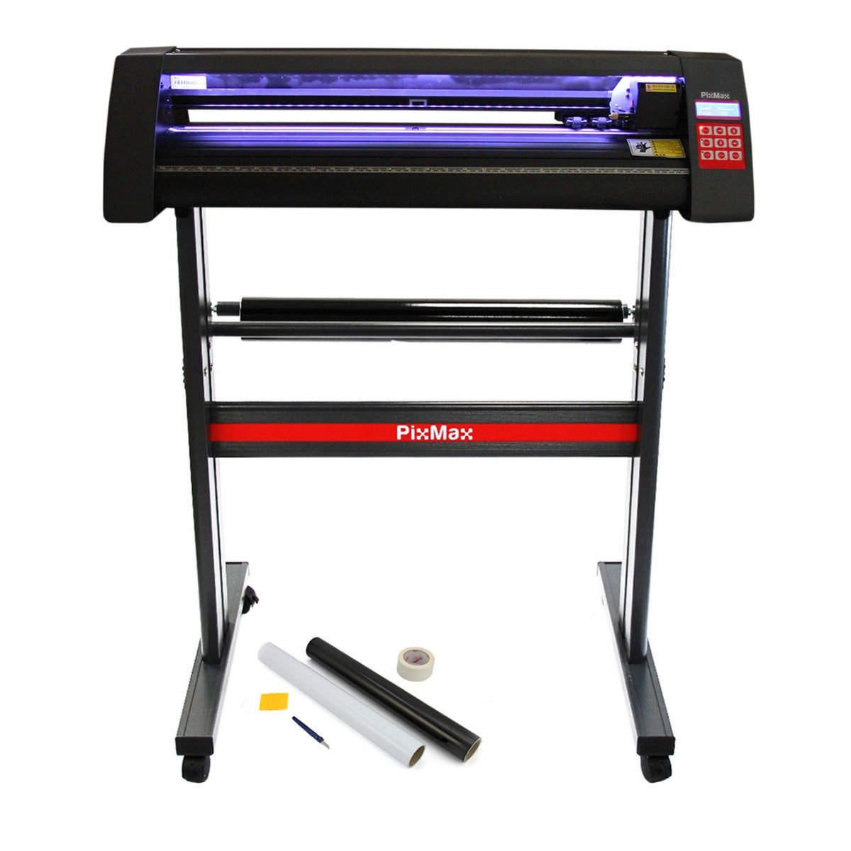 PixMax Lot de Découpe Vinyle LED 720mm, Signcut Pro & Accessoires de Coupage