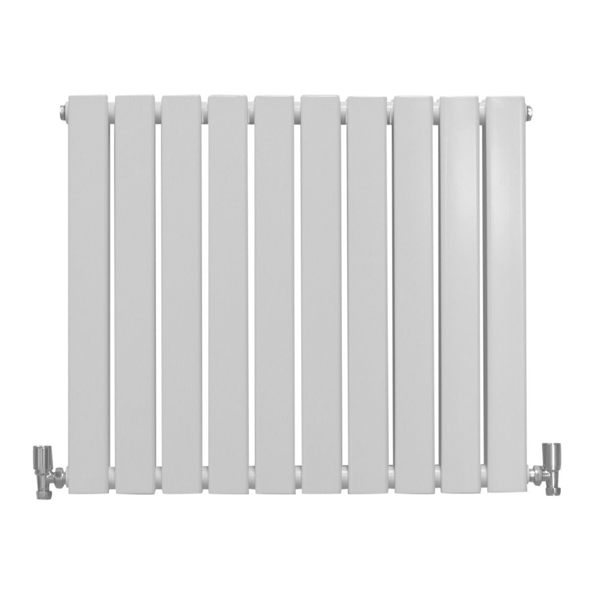 Radiateur Plat à 2 Panneaux - 600 x 700 mm - Blanc