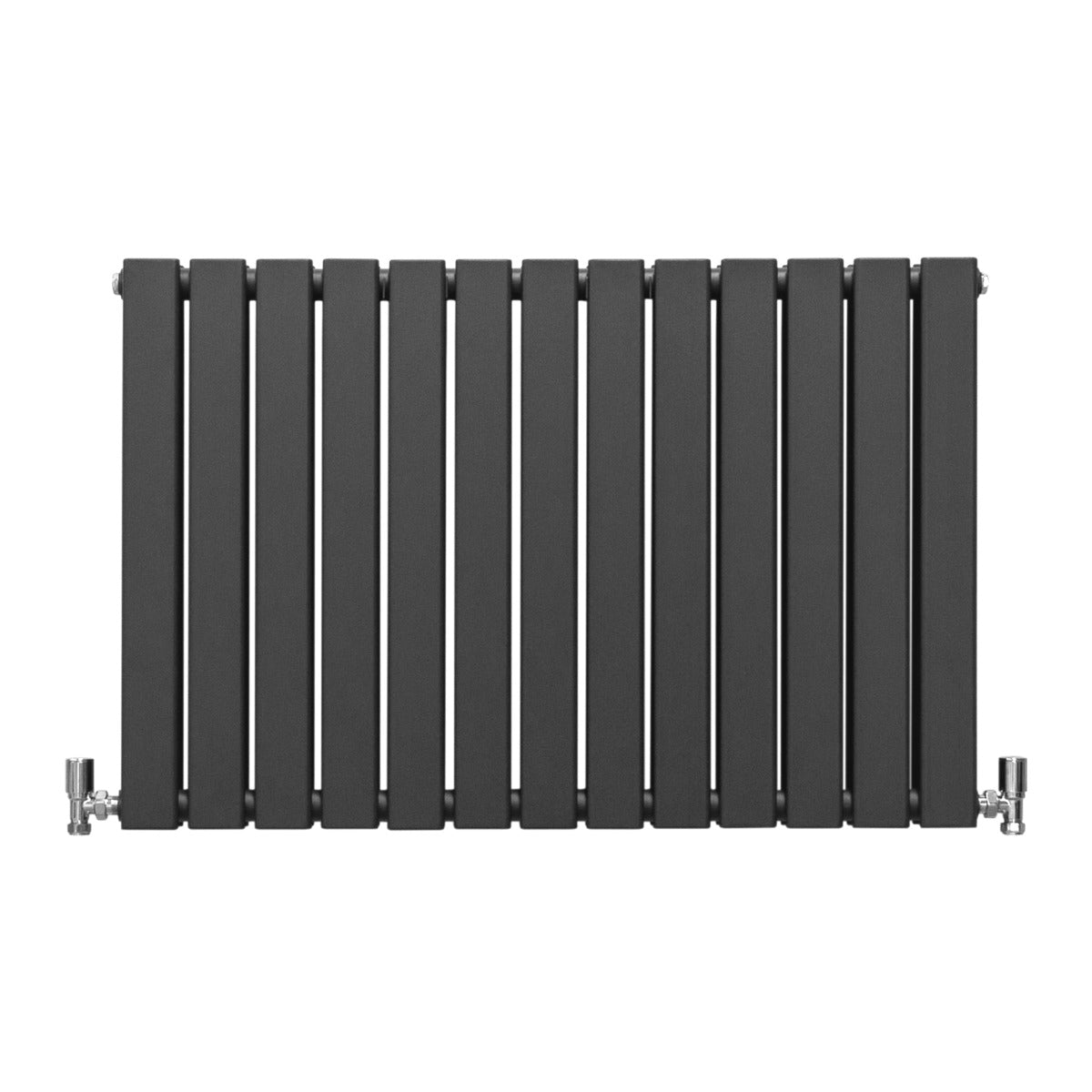 Radiateur Plat à 2 Panneaux - 600 x 910 mm - Gris Anthracite