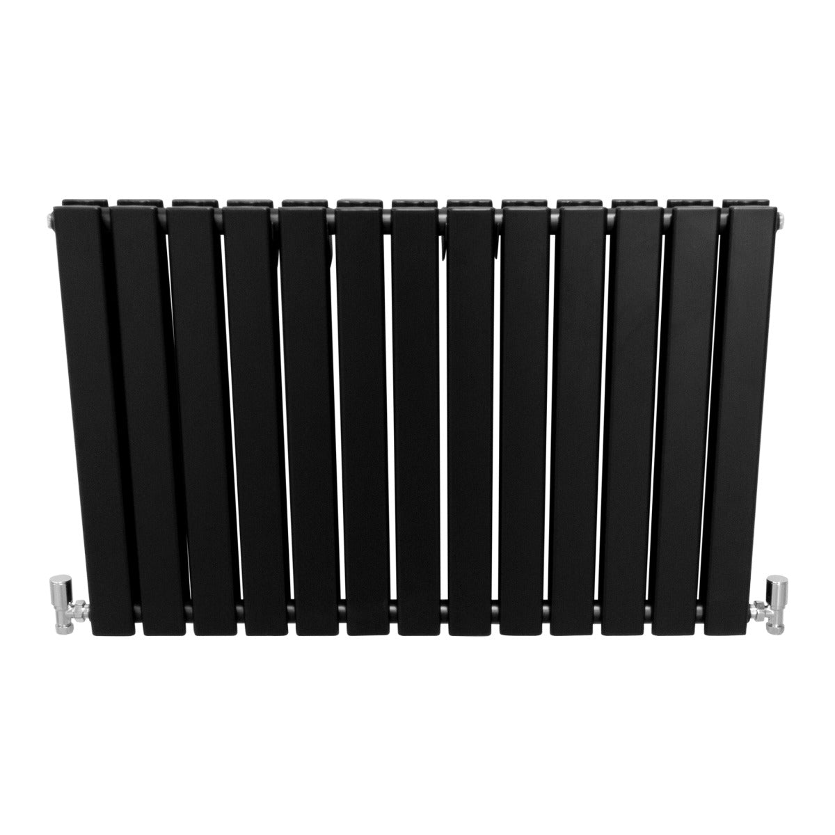 Radiateur Plat à 2 Panneaux - 600 x 910 mm - Noir