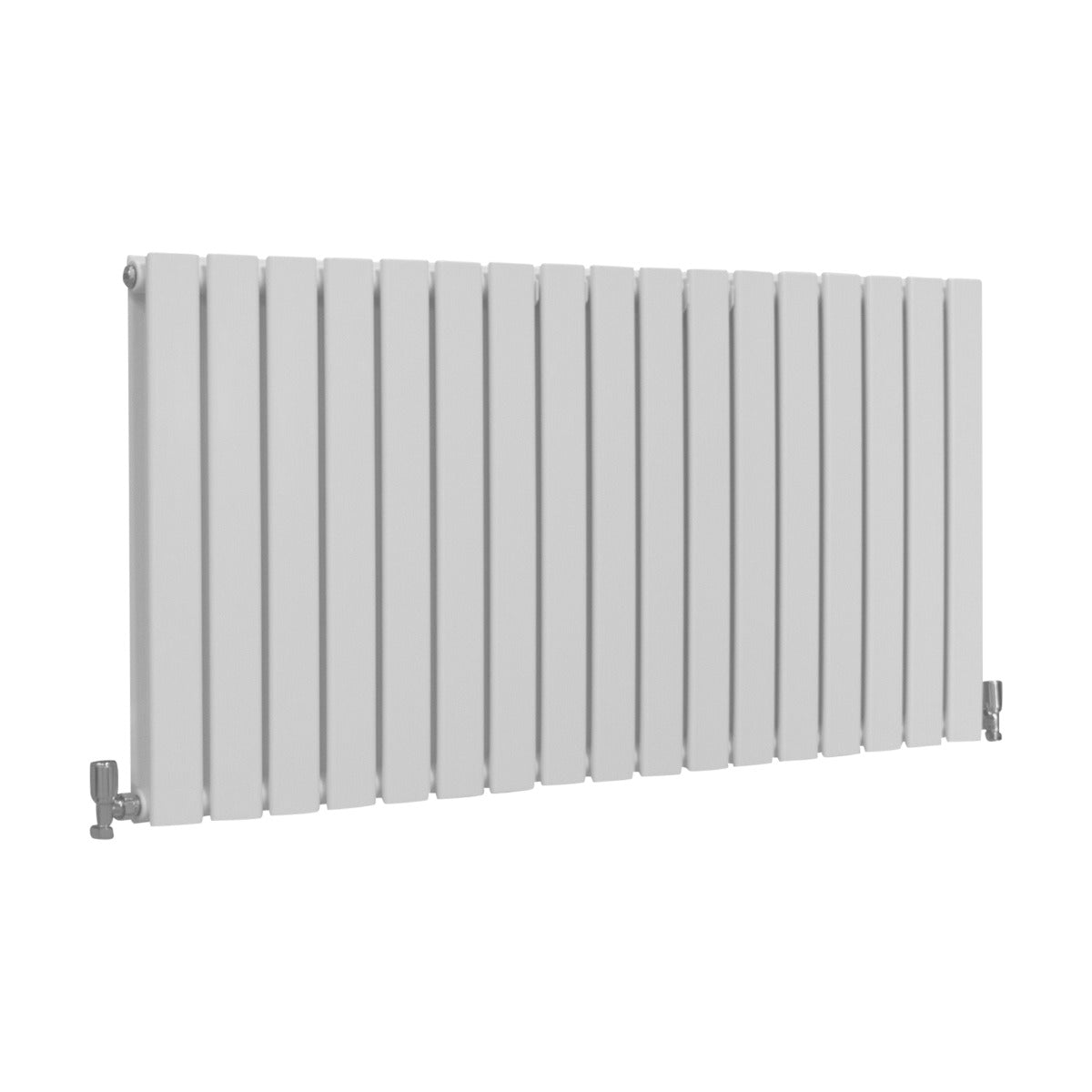 Radiateur Plat à 2 Panneaux - 600 x 1190 mm - Blanc