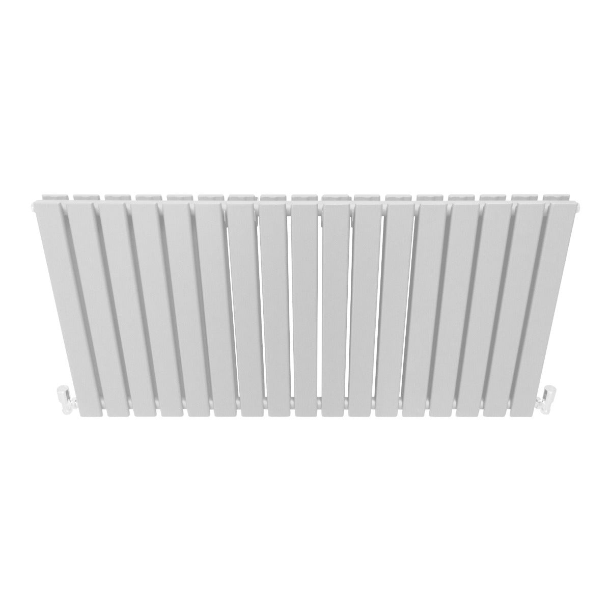 Radiateur Plat à 2 Panneaux - 600 x 1190 mm - Blanc