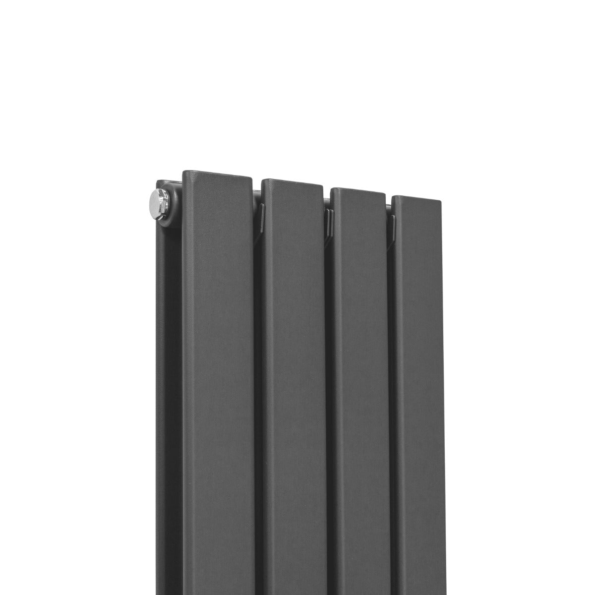 Radiateur Plat à 2 Panneaux - 1600 x 280 mm - Gris Anthracite