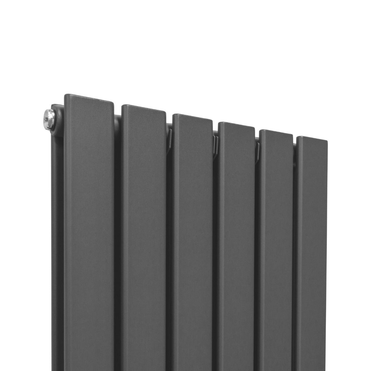 Radiateur Plat à 2 Panneaux - 1600 x 420 mm - Gris Anthracite