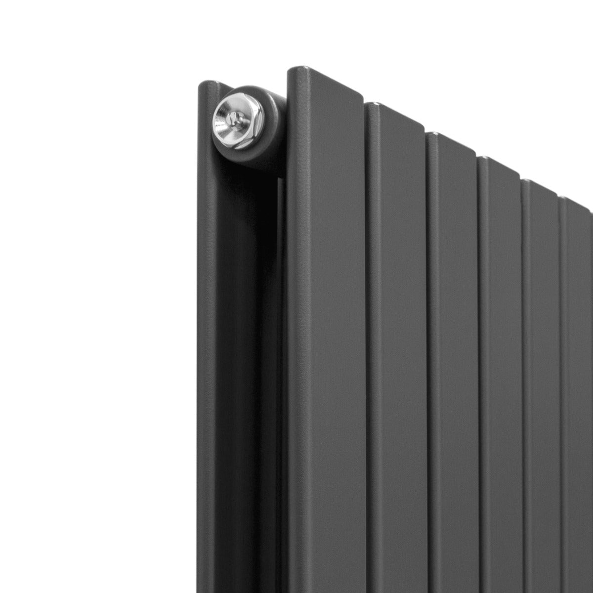 Radiateur Plat à 2 Panneaux - 1600 x 420 mm - Gris Anthracite
