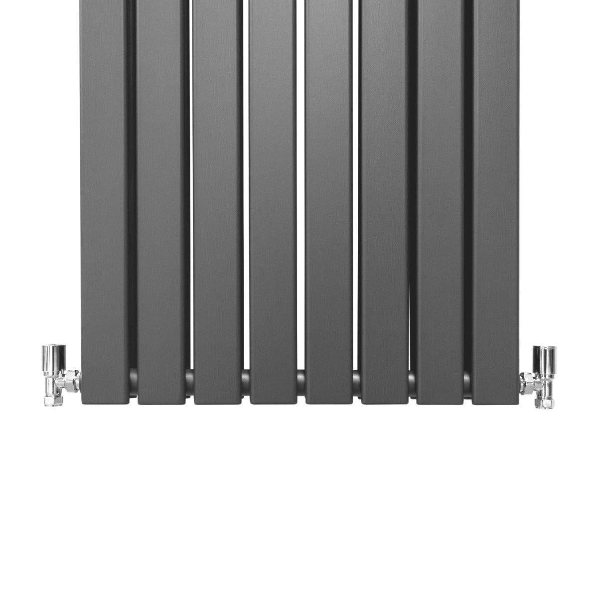 Radiateur Plat à 2 Panneaux - 1600 x 560 mm - Gris Anthracite
