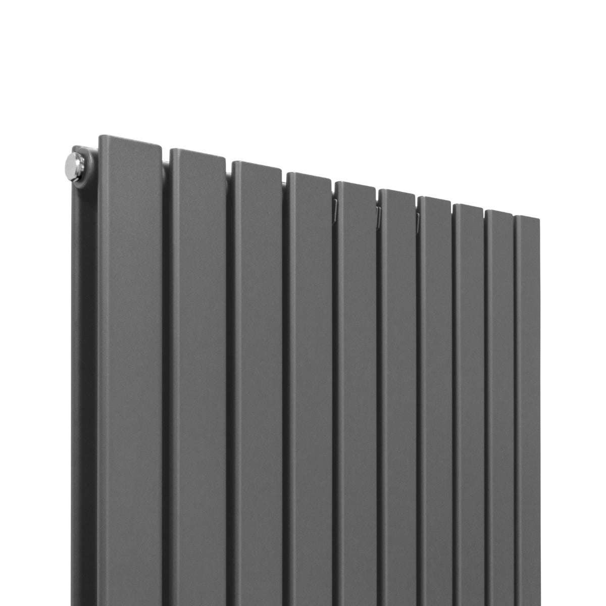 Radiateur Plat à 2 Panneaux - 1600 x 700 mm - Gris Anthracite