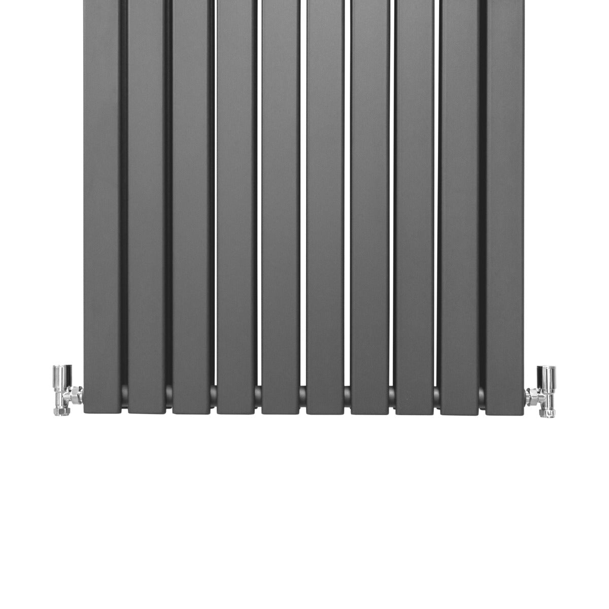 Radiateur Plat à 2 Panneaux - 1600 x 700 mm - Gris Anthracite