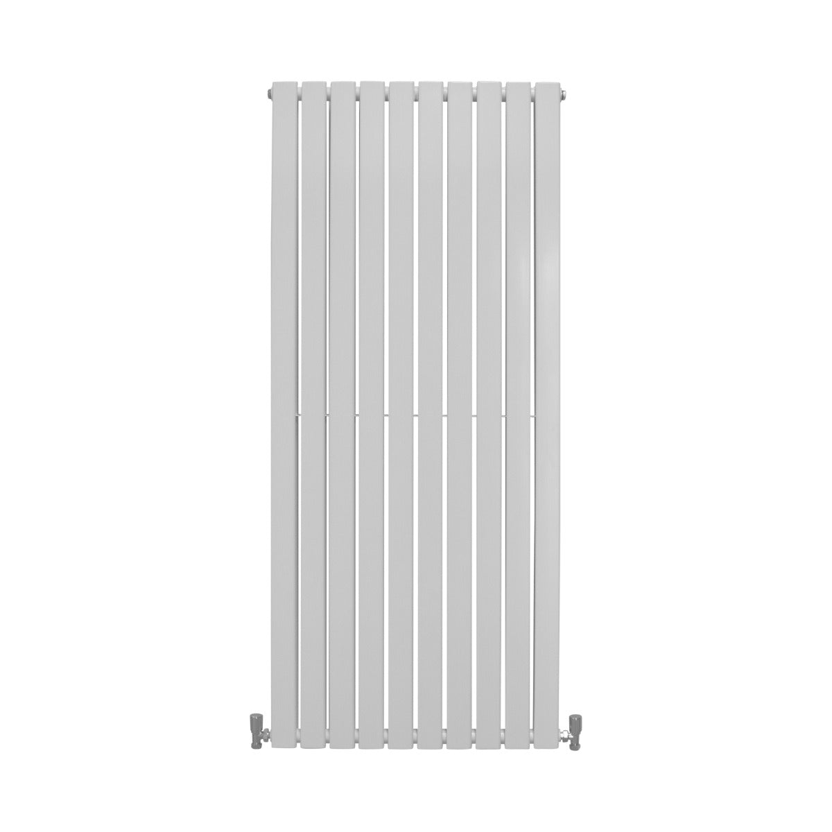 Radiateur plat à deux panneaux, dimensions 1600 x 700 mm, finition blanche lisse, design moderne et épuré, idéal pour tout intérieur