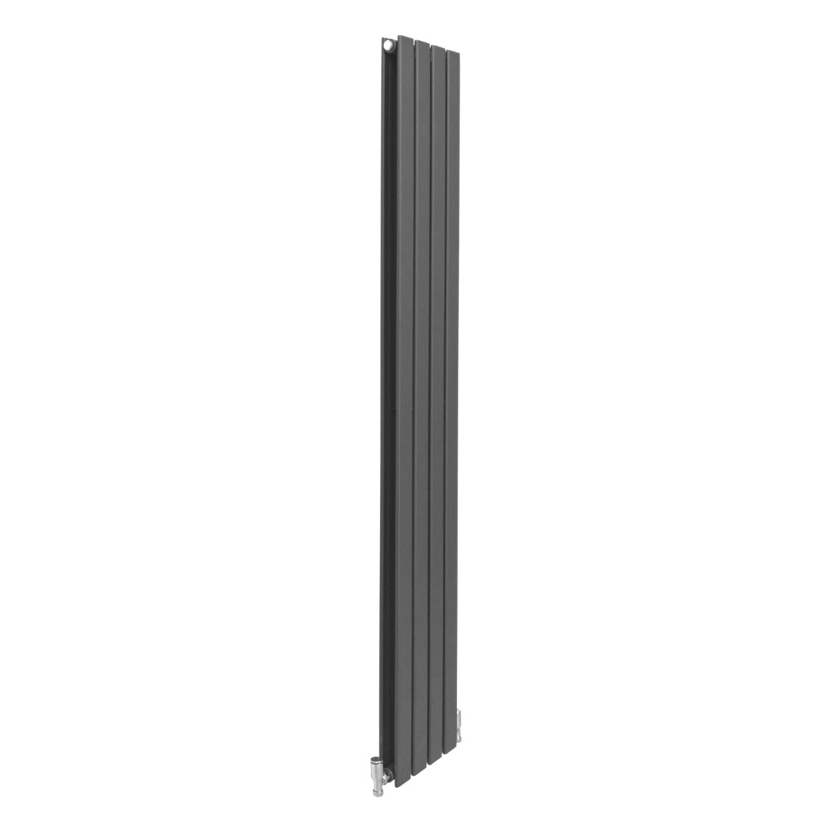 Radiateur Plat à 2 Panneaux - 1800 x 280 mm - Gris Anthracite