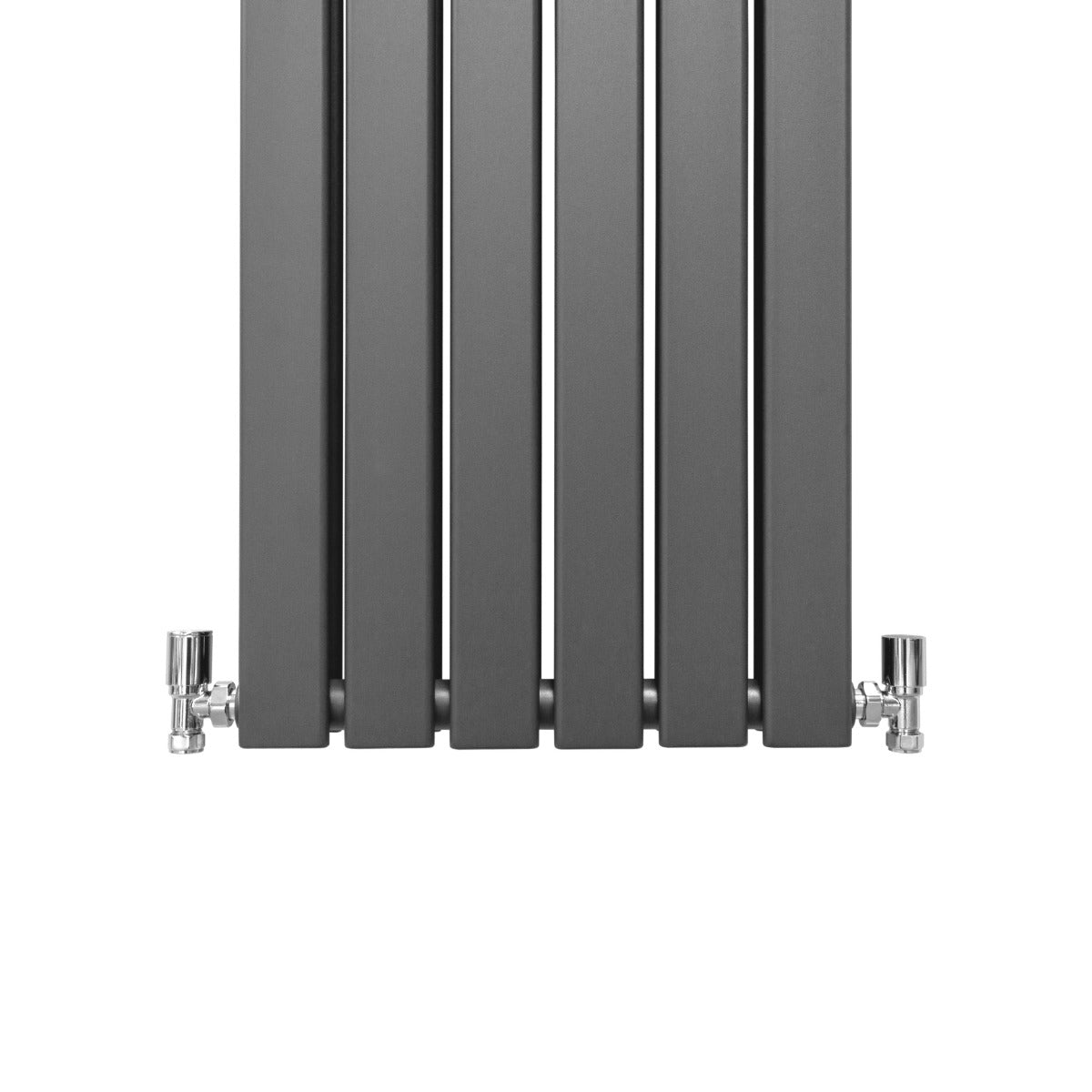 Radiateur Plat à 2 Panneaux - 1800 x 420 mm - Gris Anthracite