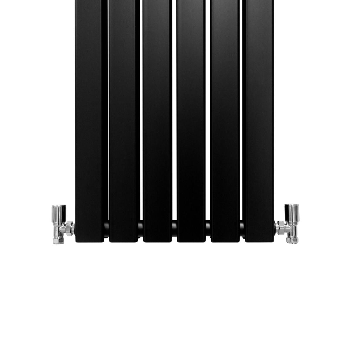 Radiateur Plat à 2 Panneaux - 1800 x 420 mm - Noir