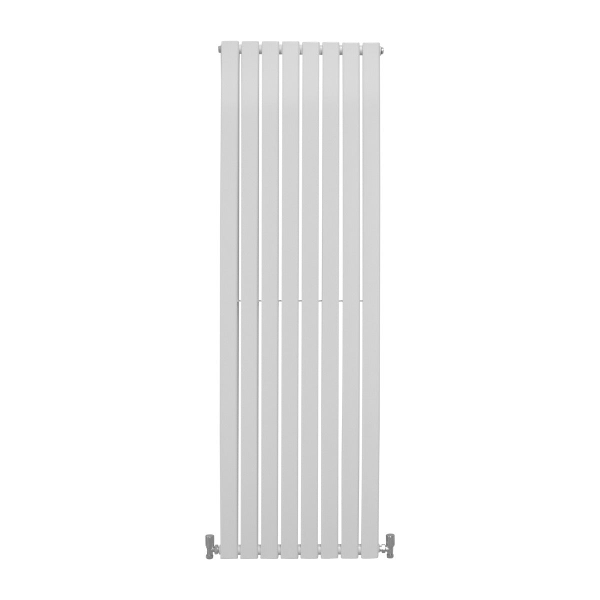 Radiateur plat à deux panneaux, dimensions 1800 x 560 mm, finition blanche lisse et moderne, idéal pour un intérieur élégant