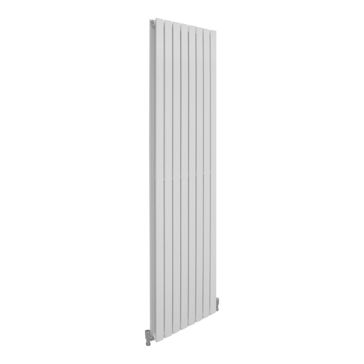 Radiateur plat à deux panneaux, 1800 x 560 mm, finition blanche, design moderne et épuré, idéal pour un chauffage efficace et esthétique