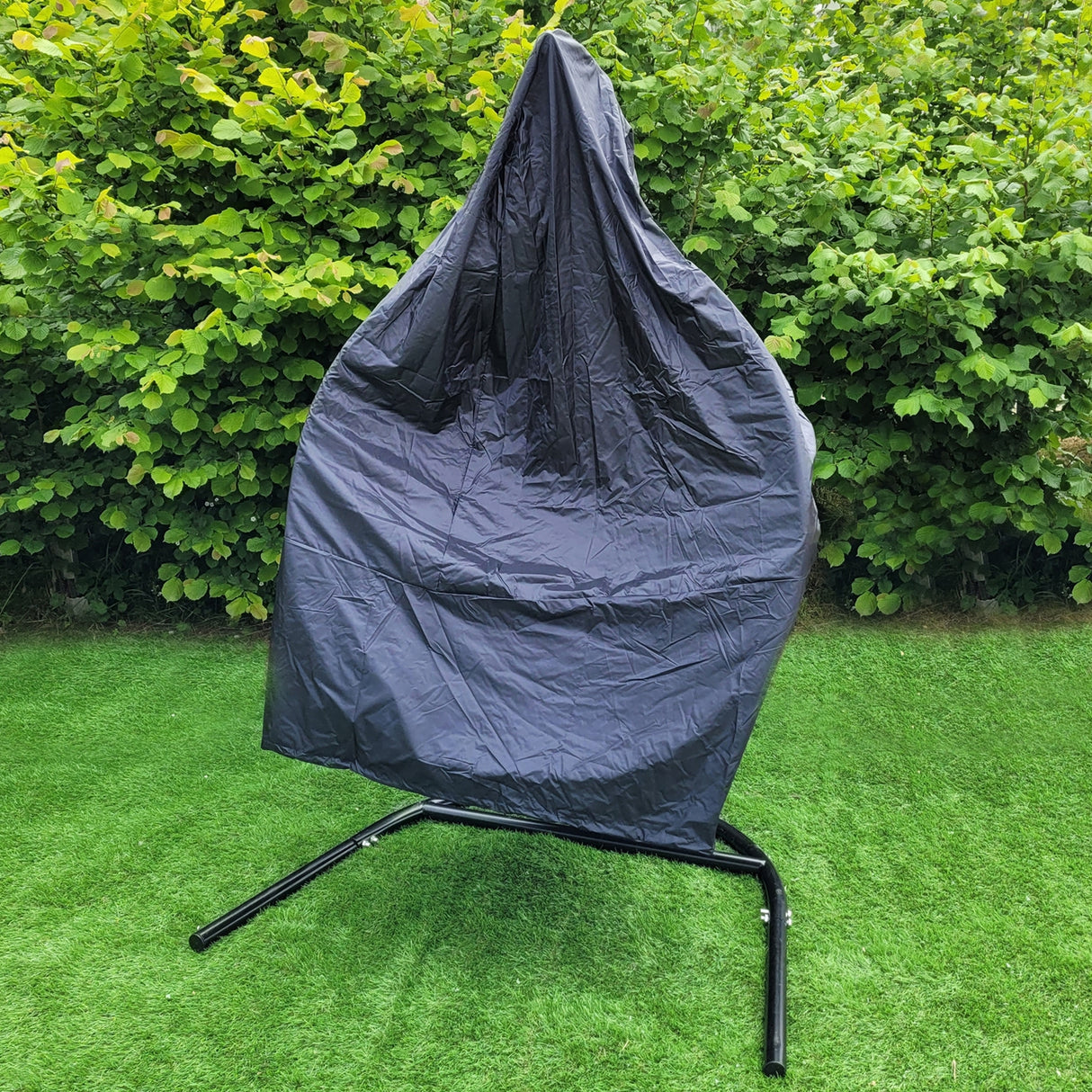 Chaise Suspendue en Rotin Gris