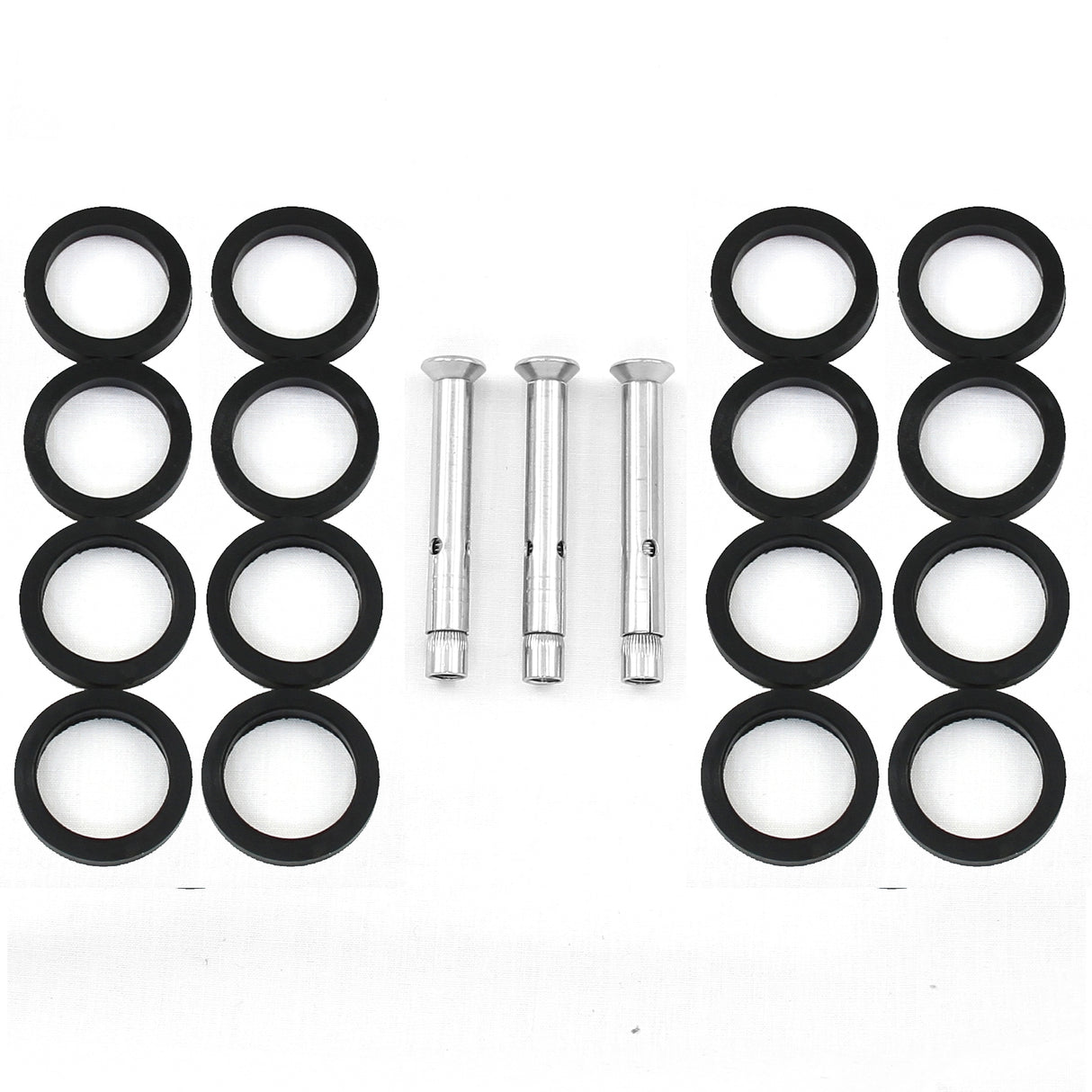 Poteau de Garde-Corps en Acier - Pièce Centrale 90 cm