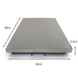 T-Mech Balance à Plate-Forme en Acier Inoxydable 90 cm x 60 cm