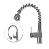 KuKoo Évier de Cuisine en Acier Inoxydable avec Robinet Padstow