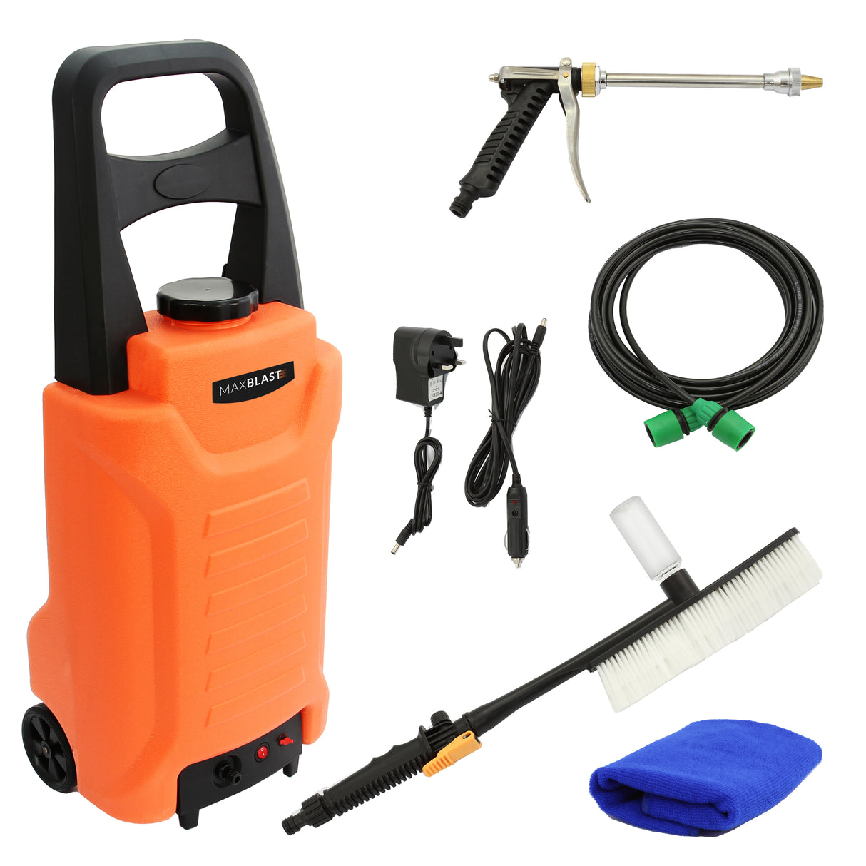 MAXBLAST Réservoir d'Eau 30 L à Roulettes & Accessoires