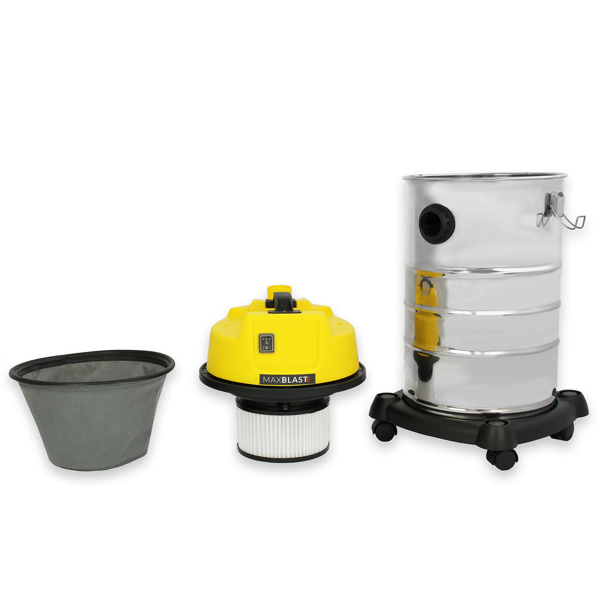 MAXBLAST Aspirateur Industriel 30 L Sec & Humide