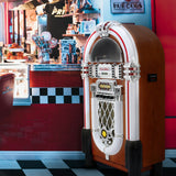Lot de Juke-box Retro & Pochette de Range-CD