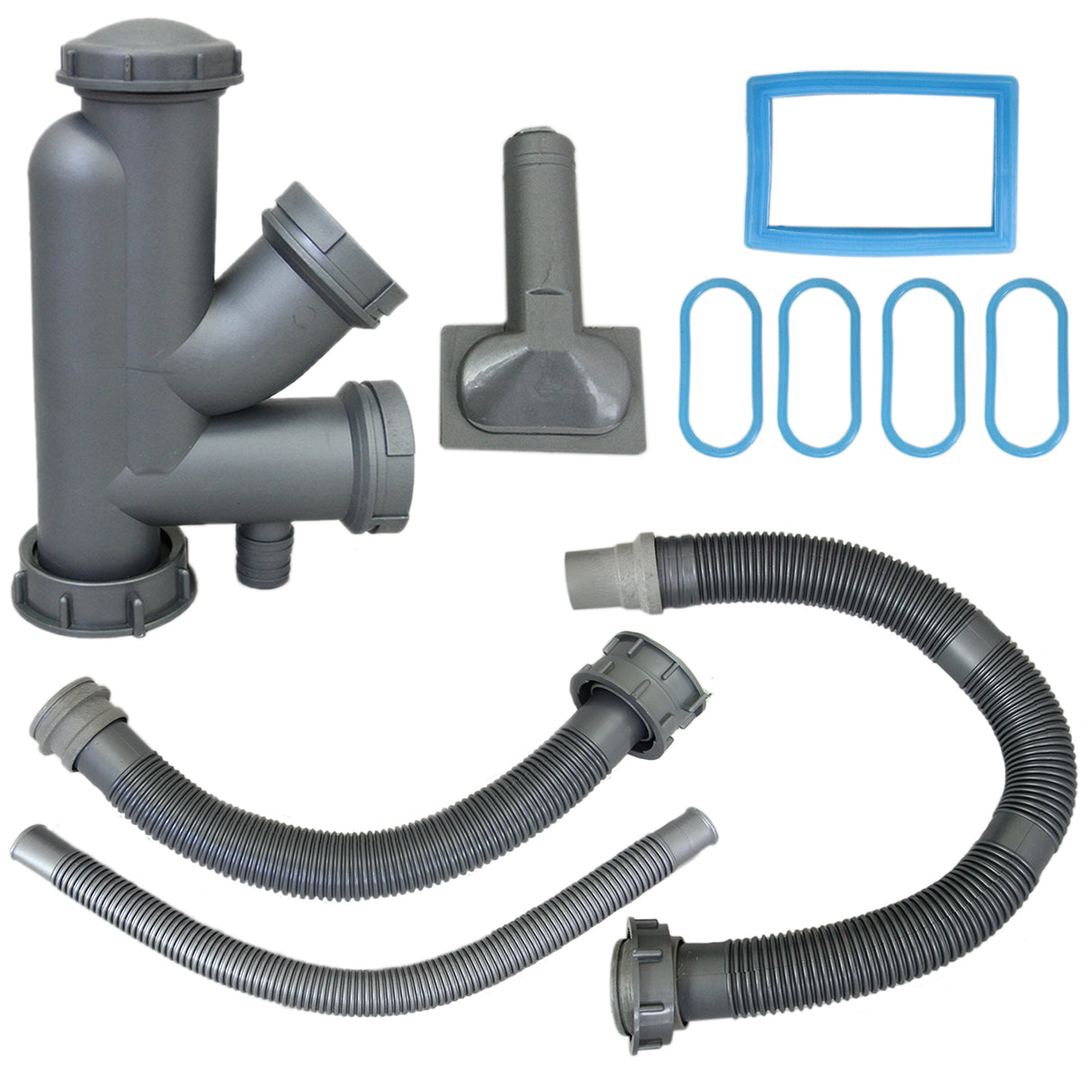 KuKoo Évier Double en Acier Inoxydable