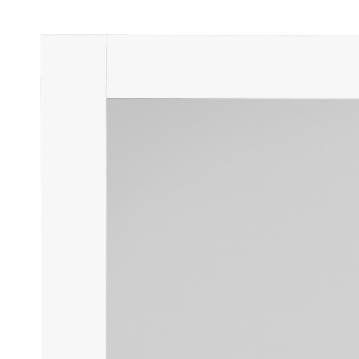 Comptoir de Vente Vitrine de Coin - Blanc LM60