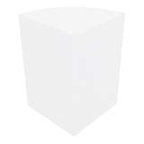 Comptoir de Vente Vitrine de Coin - Blanc LM60