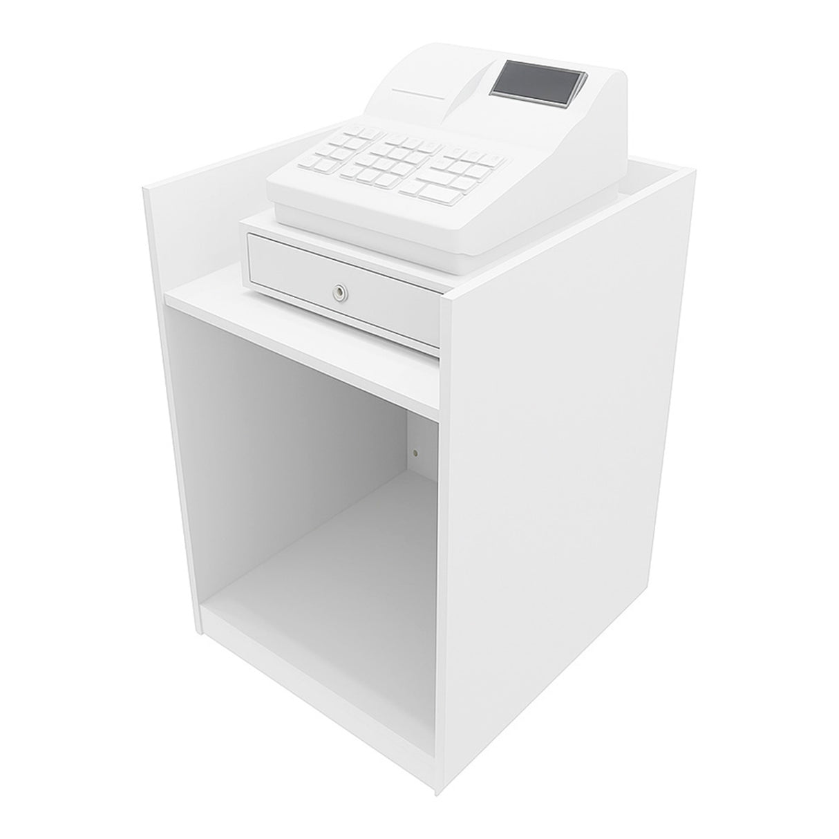 Comptoir de Vente Pour Caisse Enregistreuse - Blanc TB60