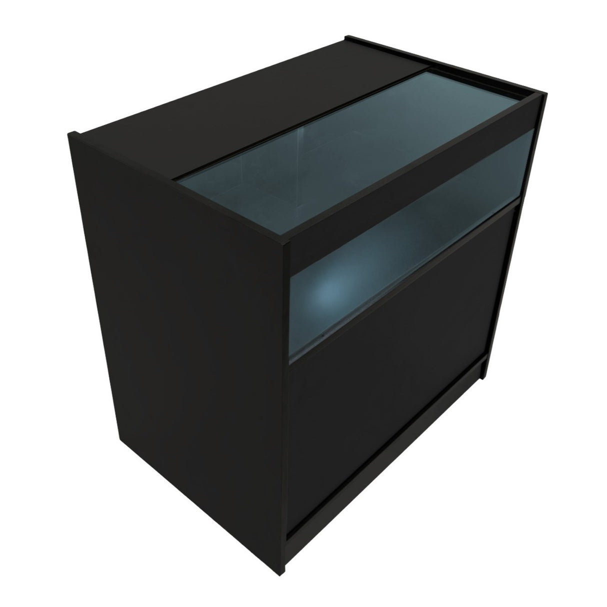 Comptoir de Vente à LED - Noir B900