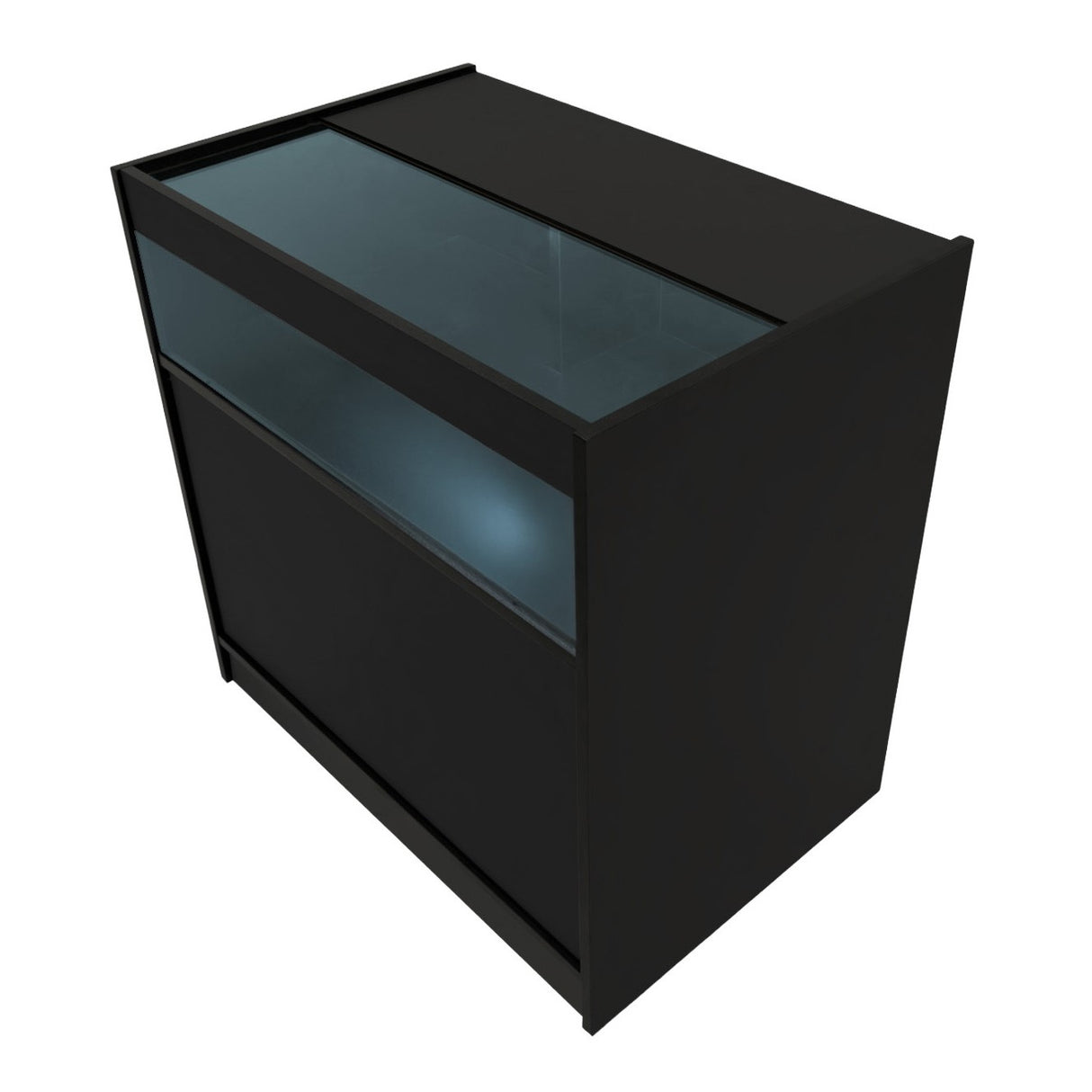 Comptoir de Vente à LED - Noir B900