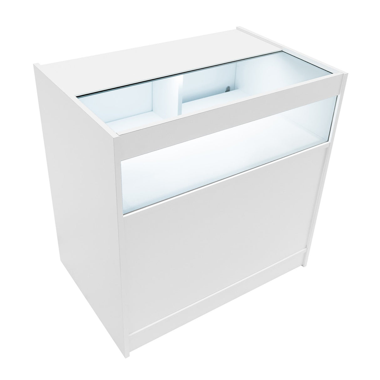 Comptoir de Vente à LED - Blanc B900