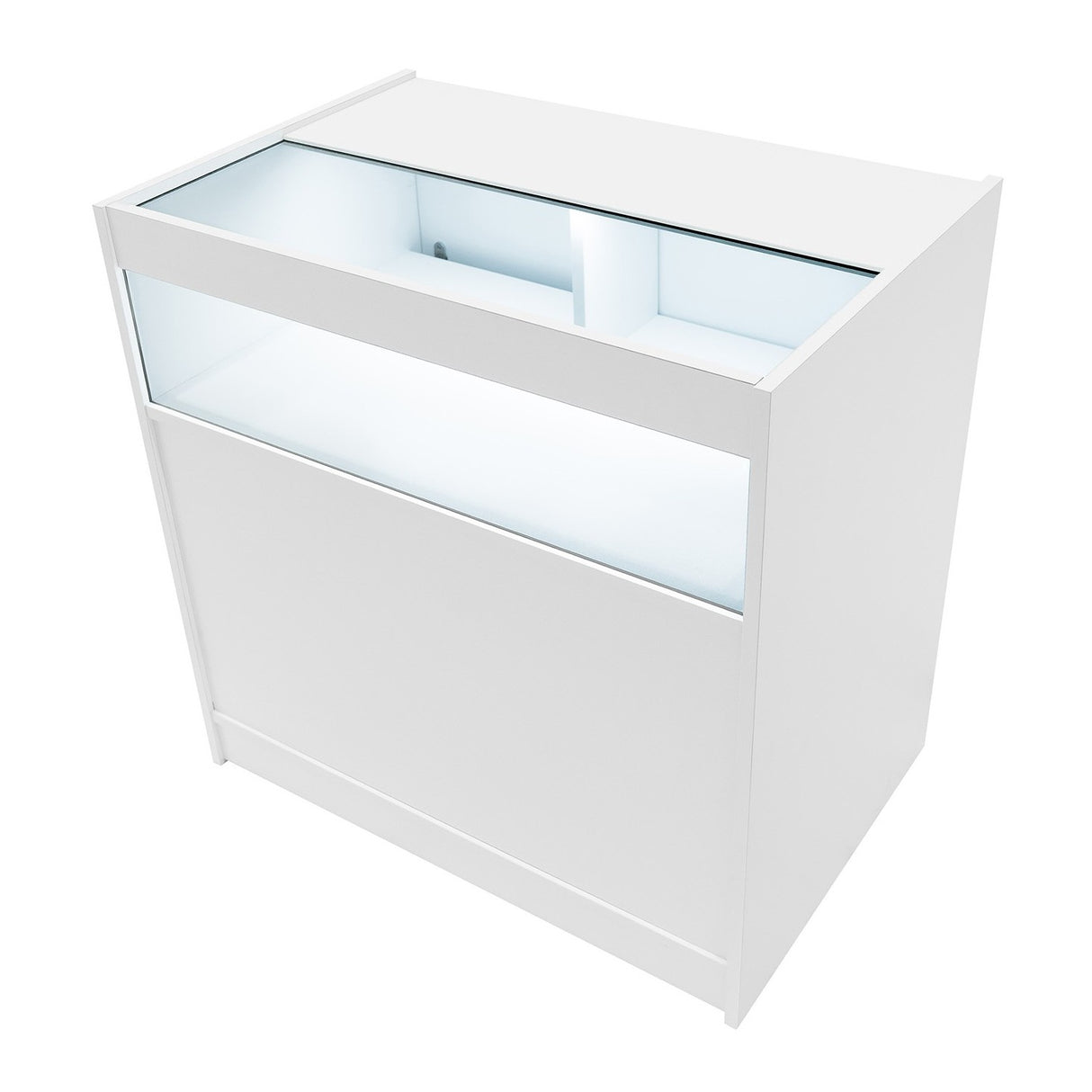 Comptoir de Vente à LED - Blanc B900
