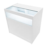 Comptoir de Vente à LED - Blanc B900