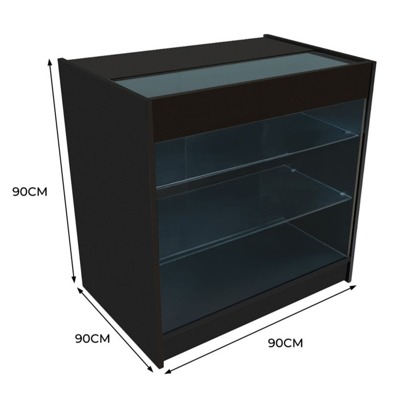 Comptoir de Vente à LED - Noir K900