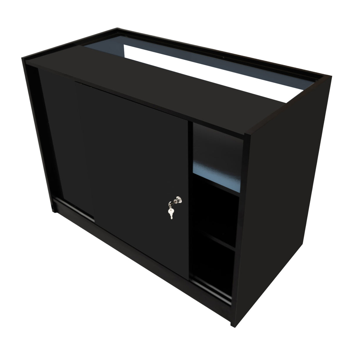 Comptoir de Vente à LED - Noir B1200