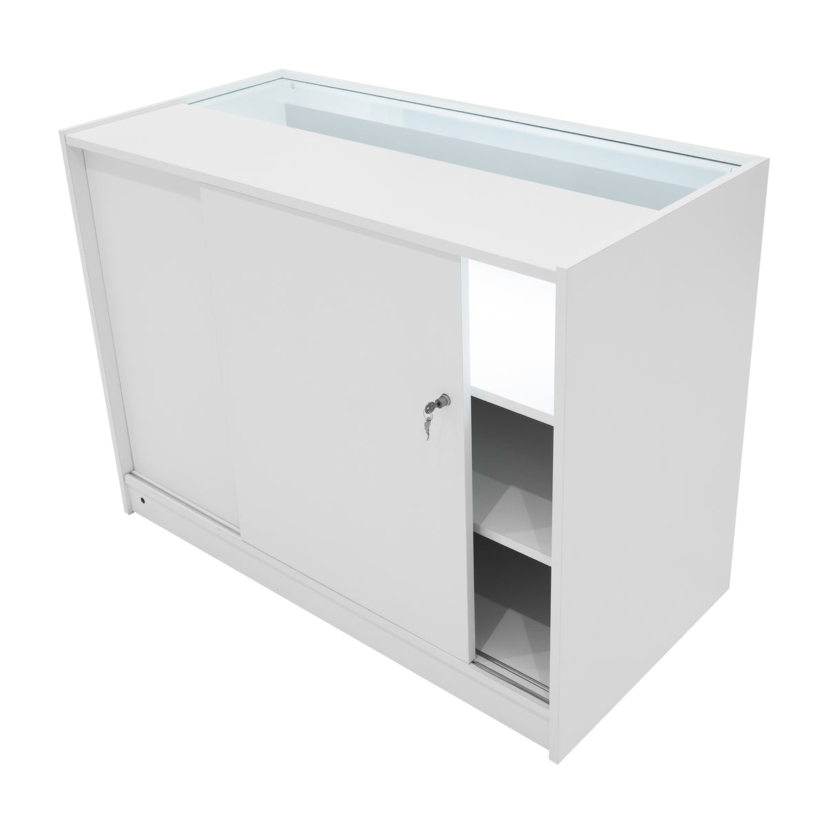 Comptoir de Vente à LED - Blanc B1200