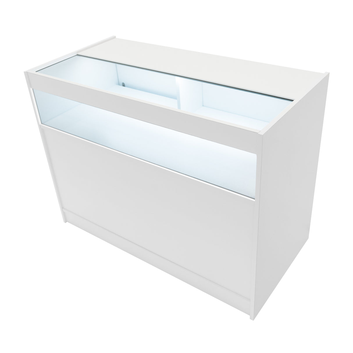 Comptoir de Vente à LED - Blanc B1200