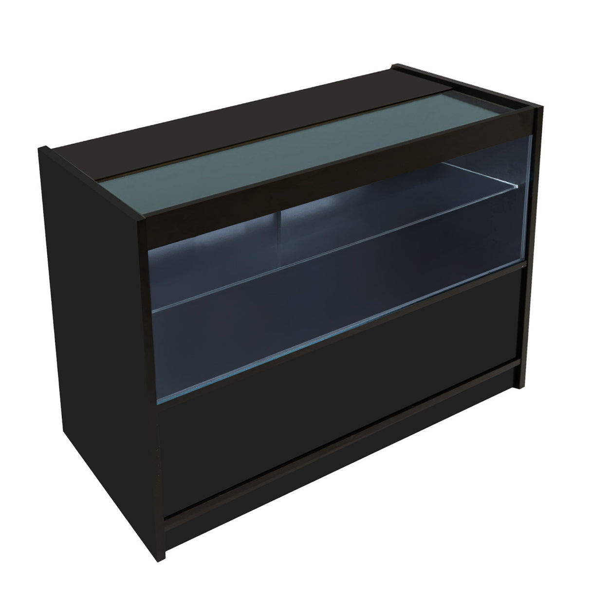 Comptoir de Vente à LED - Noir C1200