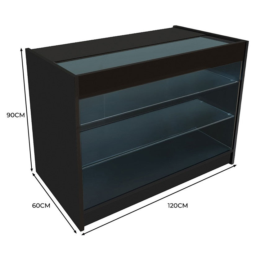 Comptoir de Vente à LED - Noir K1200