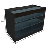 Comptoir de Vente à LED - Noir K1200