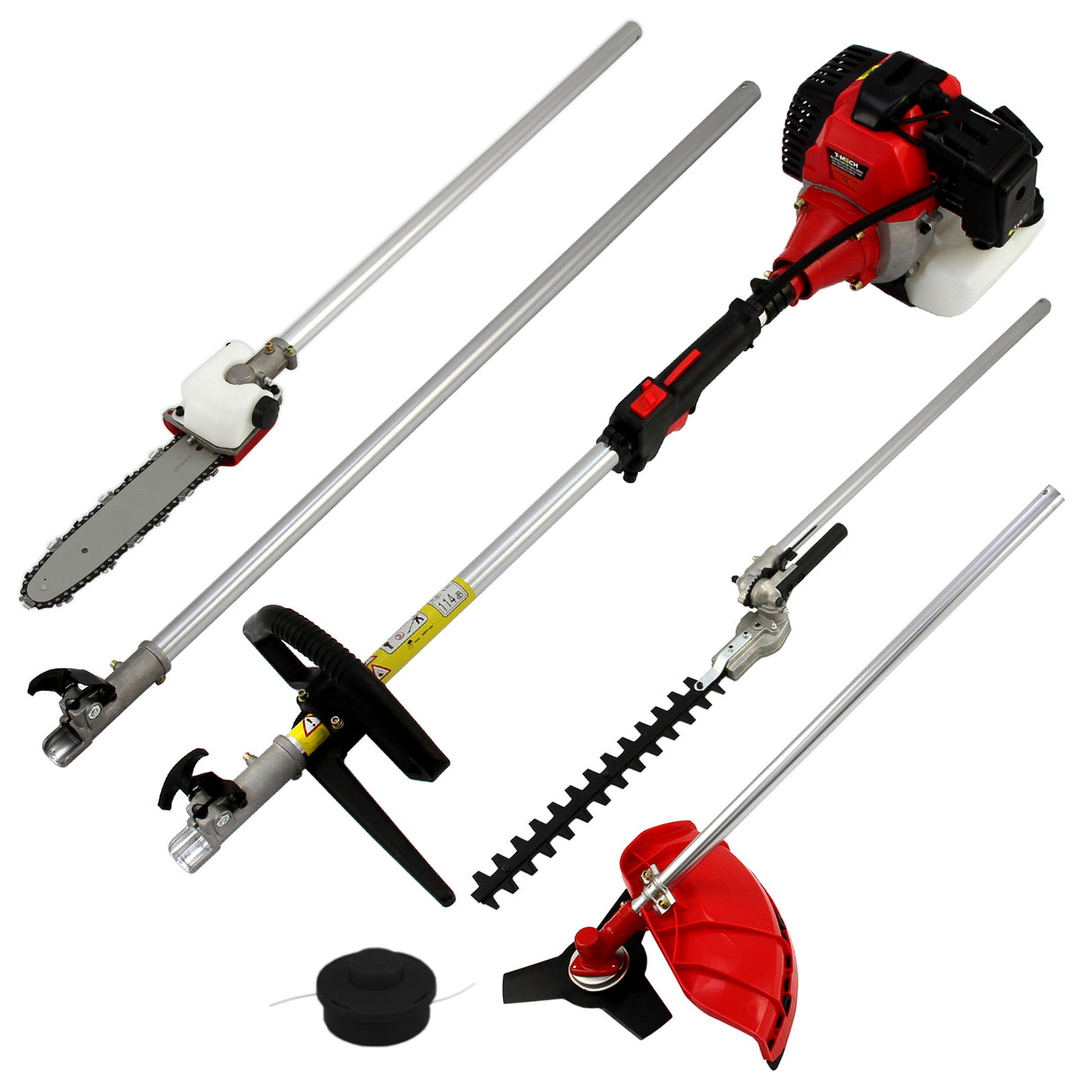 T-Mech Outil de Jardinage Multifonction 5 en 1