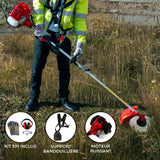 T-Mech Outil de Jardinage Multifonction 5 en 1