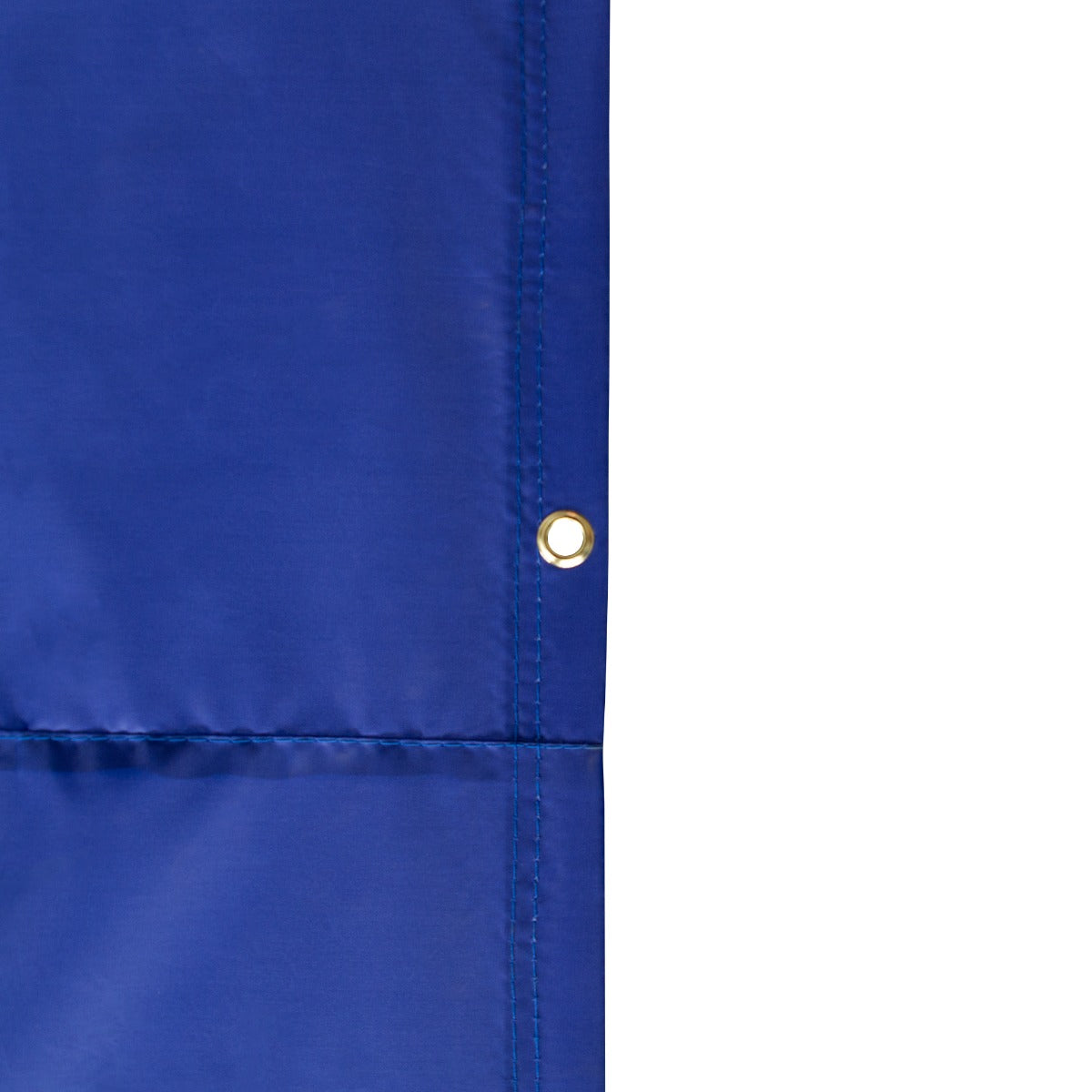 Cible d'entraînement bleue pour but de football, en tissu résistant, avec œillets métalliques pour un maintien solide et durable