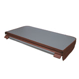 Housse de spa marron en polyester, dimensions 220 cm x 220 cm, avec texture douce et finition élégante, idéale pour protéger votre spa