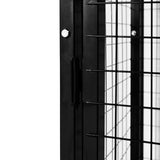 Cage de Rangement Pour 6 Bouteilles de Gaz - Noir
